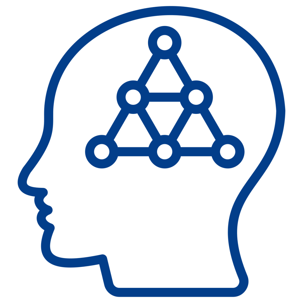 Profile of a human head